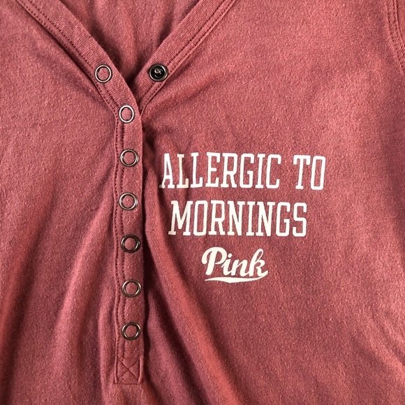 PINK Sleepshirt With Snaps - Picture 2 of 5